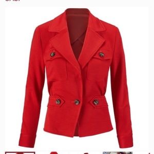 Cabi Jacket in Red